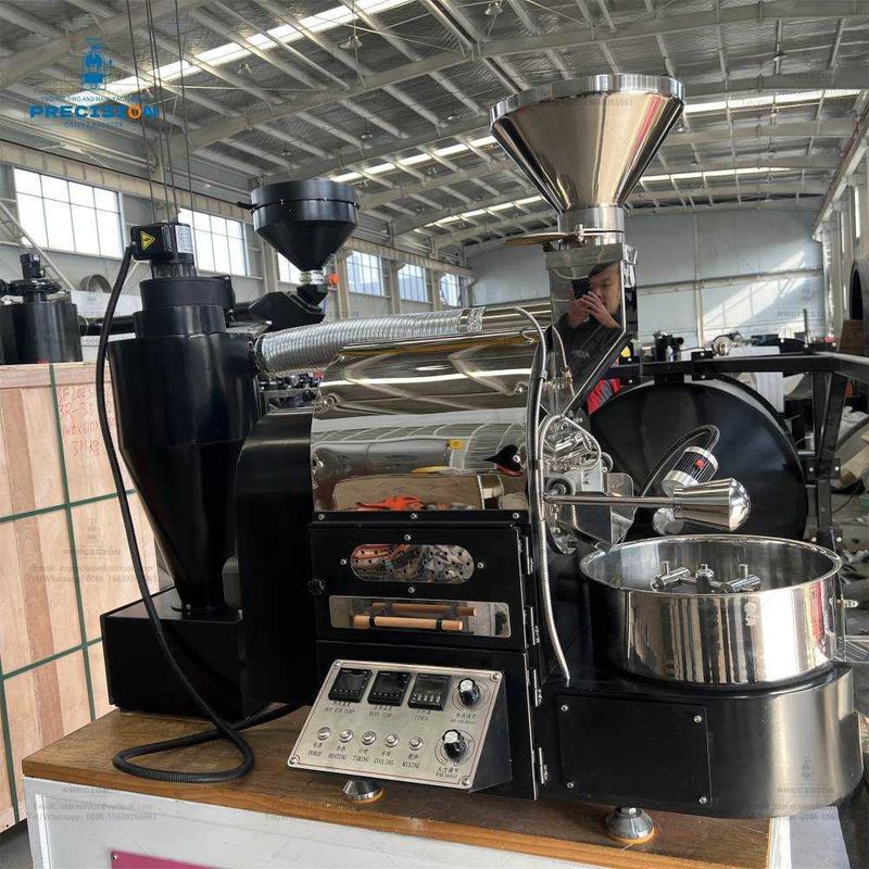 1kg Μικρή μηχανή ψητήρα καφέ Προσαρμοσμένο σπίτι χρώμα τύμπανο