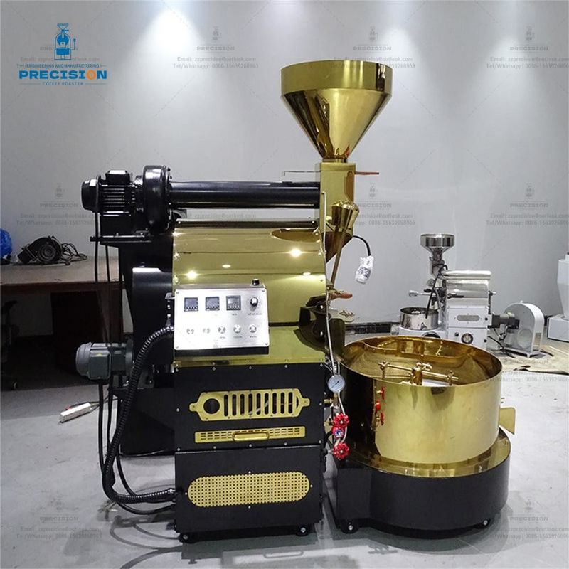 6kg 12kg 15kg Καφετόφοινο Ροστάρ Giesen Εμπορική μηχανή καφέ Ροστάρ για το σπίτι και το ροστάρ