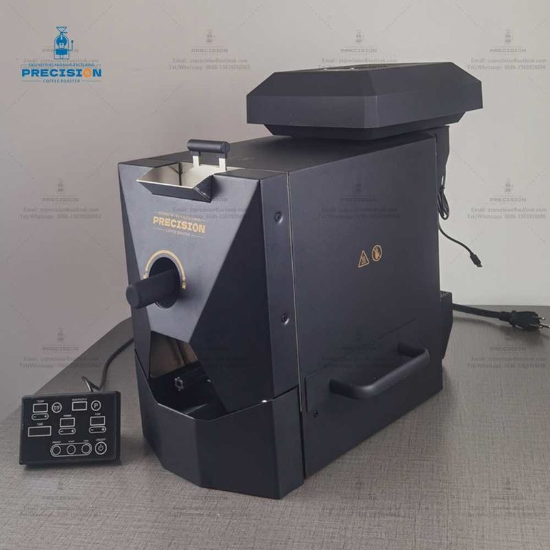 220V 2000W Μαύρο λευκό φασόλι ψητήρας Οικιακή μηχανή ψητήρα καφέ με πλήρη ζεστό αέρα ψήσιμο