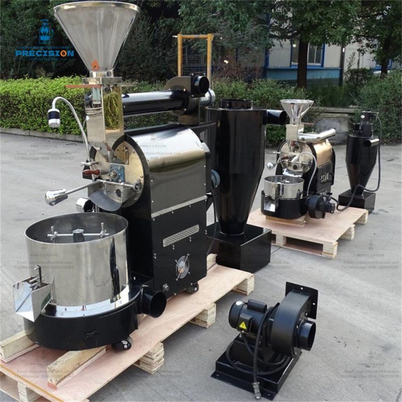 3kg έξυπνη μηχανή ψησίματος καφέ με ανθεκτικό στη θερμότητα 316 διπλό στρώμα τύμπανο από ανοξείδωτο χάλυβα