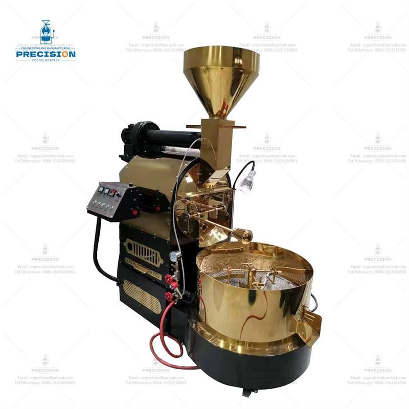 5Kg 12Kg 15Kg Gas Ηλεκτρικό Εργατικό Καφέ Φασόλι Τοστιέρα Ροστάρισμα Μηχανή 0-300C ρυθμιζόμενη θερμοκρασία