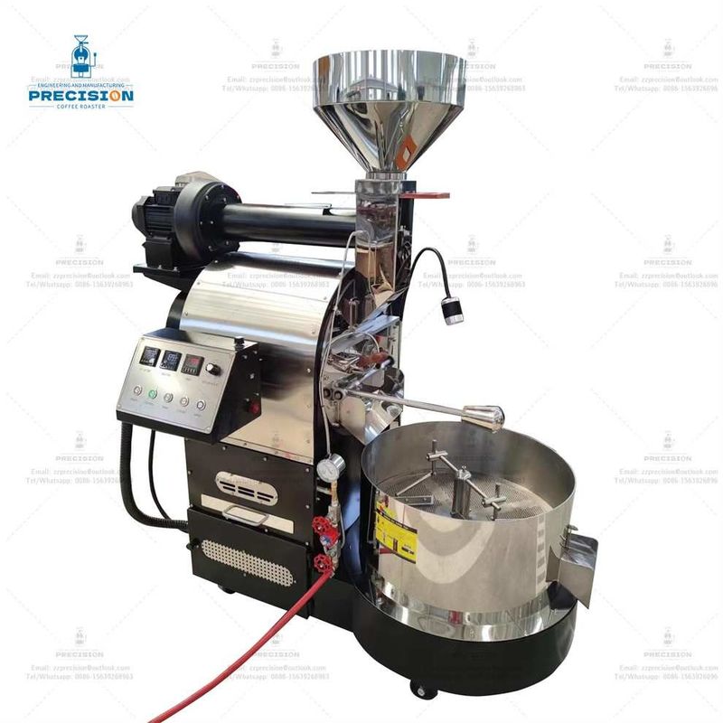 1-7kg χωρητικότητα παρτίδας και 12-15 λεπτά χρόνο ψησίματος 5kg 6kg καφέ ψητήρα
