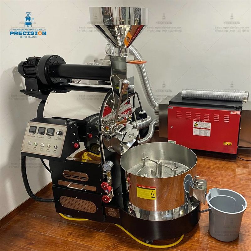 Εμπορική βιομηχανική αυτόματη μηχανή 20Kg 30Kg 60Kg πολλαπλής καύσης υπερύθρων αερίου Ηλεκτρική μηχανή καφέ καφέ καφέ
